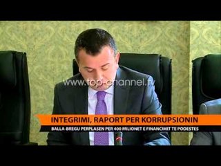 Integrimi, raport për korrupsionin - Top Channel Albania - News - Lajme