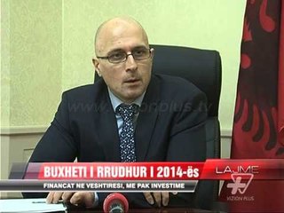 Luçi: Financat në vështirësi, më pak investime - News, Lajme - Vizion Plus