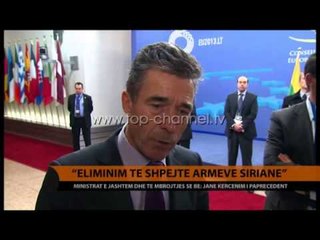 "Eleminim të shpejtë armëve siriane" - Top Channel Albania - News - Lajme