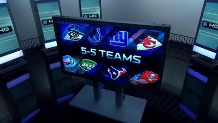 Which 5-5 teams are in the best position to make the playoffs?
