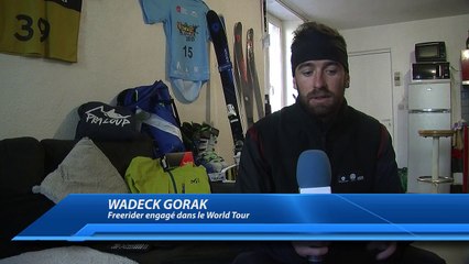 D!CI TV : Le freerider ubayen Wadeck Gorak en pleine préparation pour la saison 2015/2016