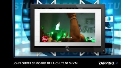Shy'm : Sa chute en plein concert moquée par un présentateur américain
