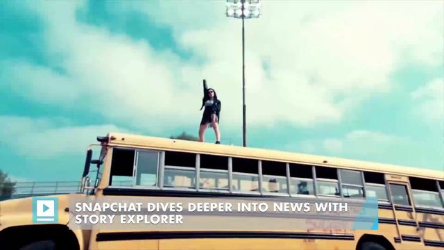 Snapchat dives deeper into news with Story Explorer
