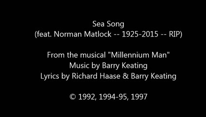 Sea Song (From the musical MILLENNIUM MAN)