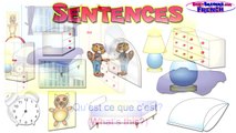 In the Bedroom (French Lesson 11) CLIP - Dans la Chambre, Français Bedroom Words, Teach K