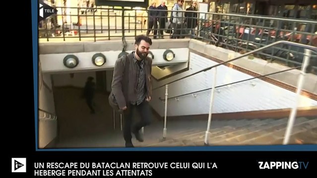 Attentats de Paris : Un rescapé du Bataclan retrouve celui qui l'a hébergé le soir de la fusillade