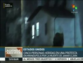 EEUU: hieren a 5 personas en protesta por el asesinato de Jamar Clark