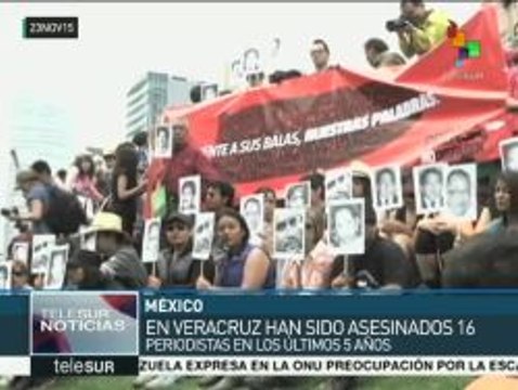 Continúa la ola de agresiones contra periodistas en México
