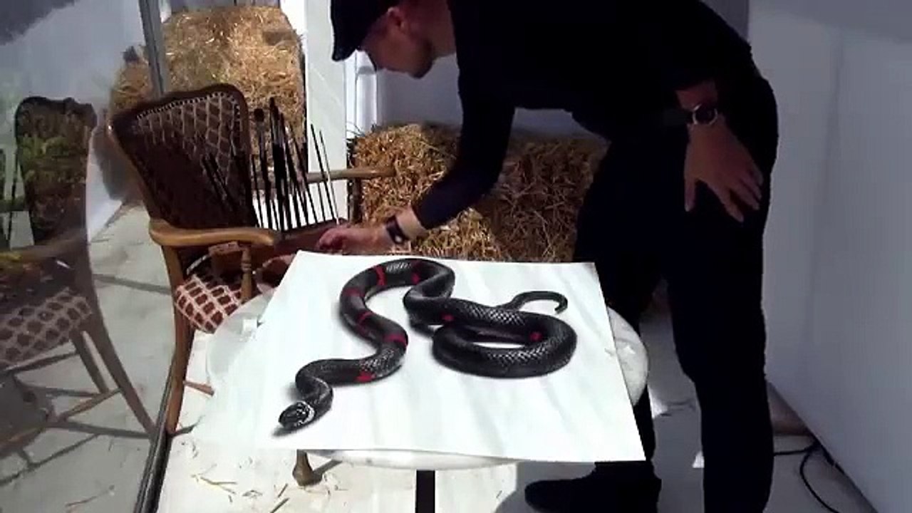 3D Painting Snake