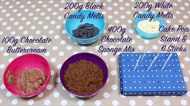 Halloween Cake Pops - Cake Recipe - Easy Halloween Recipes - DIY Halloween Treats