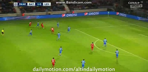 Javier Hernandez CHICHARITO Amazing Curve Shot - BATE vs Bayer 04 Leverkusen - 24.11.2015
