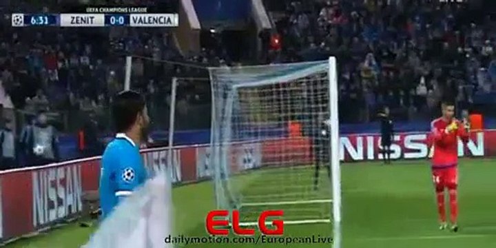 HULK Amazing Skills | Zenit vs Valencia - Champions L. - 11/24/2015