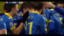 BATE 1-0 Bayer Leverkusen - Gordejchuk Goal - 24-11-2015