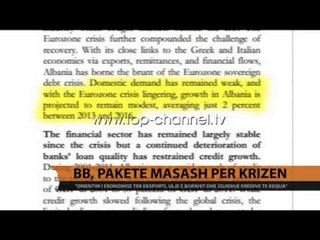 BB, paketë masash për krizën - Top Channel Albania - News - Lajme