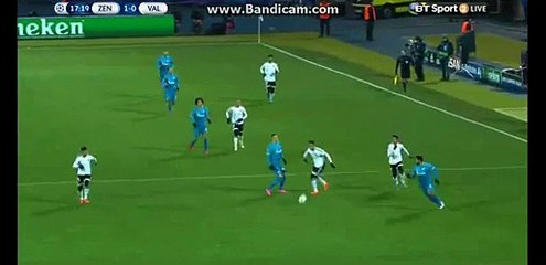 Hulk Fantastic Power Shot - Zenit vs Valencia - 24-11-2015