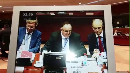 Intervenció de Vicent Marzà davant del consell de ministres decla UE