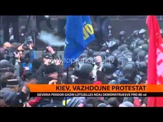 Refuzimi i BE-së, protesta në Ukrainë - Top Channel Albania - News - Lajme