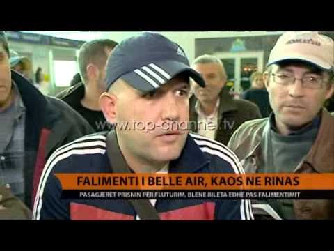 Falimenti i 'Belle Air', kaos në Rinas - Top Channel Albania - News - Lajme
