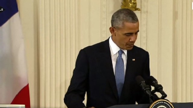 Obama : Nous sommes tous Français