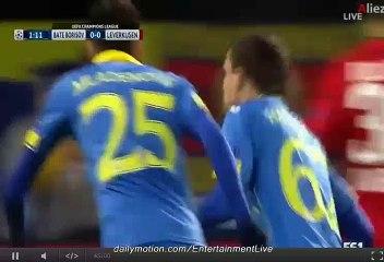 1st Half Goals & Highlights BATE BORISOW 1-0 LEVERKUSEN