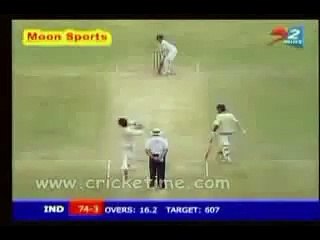 Mohammad Asif - Sachin Tendulkar Bowled