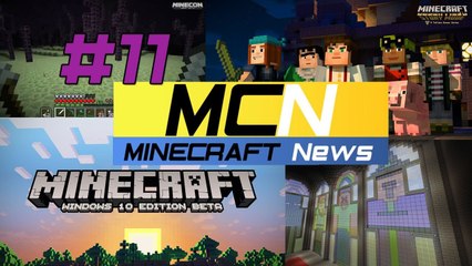 Minecraft News #11 | 1.9 PVP Upgrade, Minecraft Story Mode...