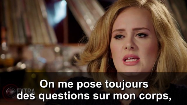 Adèle tacle les questions sur son physique