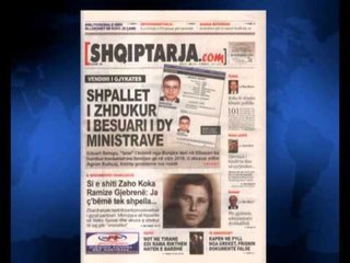 SHTYPI I DITES TITUJT KRYESORE TE FAQEVE TE PARA TE GAZETAVE SHQIPTARE 29 NENTOR 2013