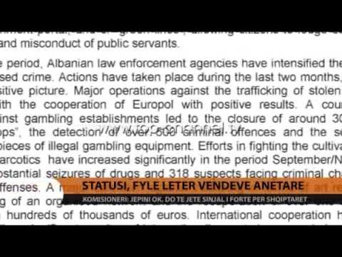 Statusi, Fyle letër vendeve anëtare - Top Channel Albania - News - Lajme