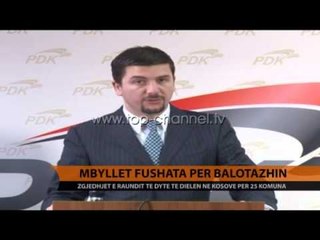 Mbyllet fushata për balotazhin - Top Channel Albania - News - Lajme
