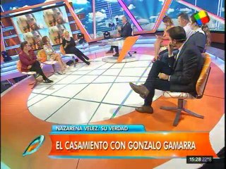 Nazarena Velez hablo de su casamiento en Las Vegas