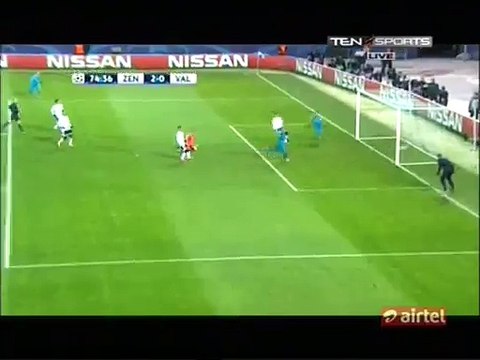 Ruben Vezo Gets RED CARD - Zenit vs Valencia - Champions League - 24.11.2015