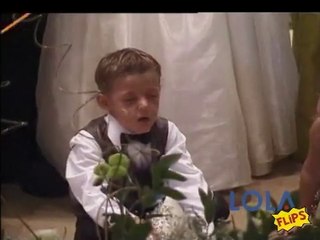 Ring Bearer Sleeps on the Job