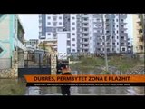Durrës, përmbytet zona e plazhit - Top Channel Albania - News - Lajme