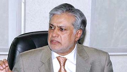 Ishaq Dar briefing
