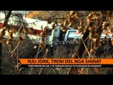 Nju Jork, treni del nga shinat - Top Channel Albania - News - Lajme