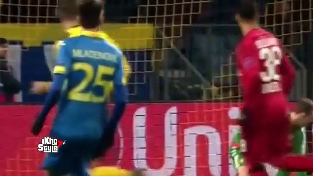 BATE vs Bayer Leverkusen 1-1 All Goals 2015 HD