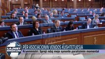 PËR ASOCIACIONIN VENDOS KUSHTETUESJA