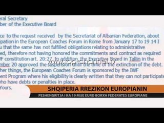 Peshëngritje, Shqipëria rrezikon pezullimin - Top Channel Albania - News - Lajme