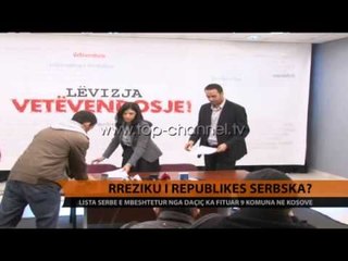 Rreziku i Republikës Srbska? - Top Channel Albania - News - Lajme