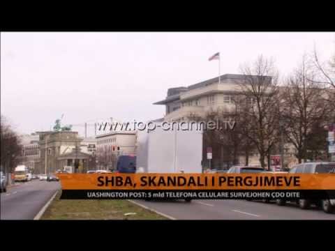 SHBA, skandali i përgjimeve - Top Channel Albania - News - Lajme