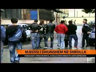 Mjedisi i dhunshëm në shkolla - Top Channel Albania - News - Lajme