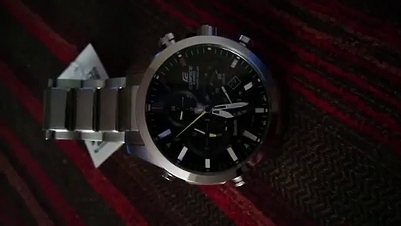 Réglage Casio Edifice 5419