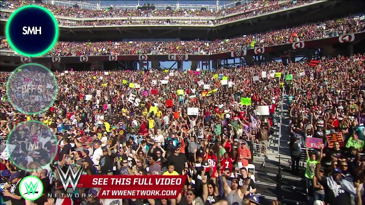 WWE Network  Seth Rollins makes The WWE List for stealing a win at WrestleMania 31