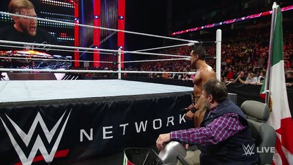 Jack Swagger interrupts Alberto Del Rio and Zeb Colter s State of MexAmerica Address  Raw, November