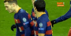 Goal Luis Suarez - Barcelona 1-0 Roma (24.11.2015) Champions League
