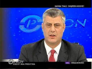 Opinion - Hashim Thaci Shqiperi-Kosove (16 shkurt 2012)