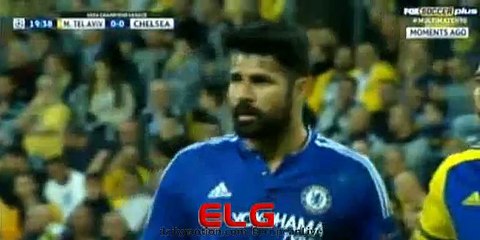 Cahill Goal - Maccabi TA 0-1 Chelsea - 24-11-2015