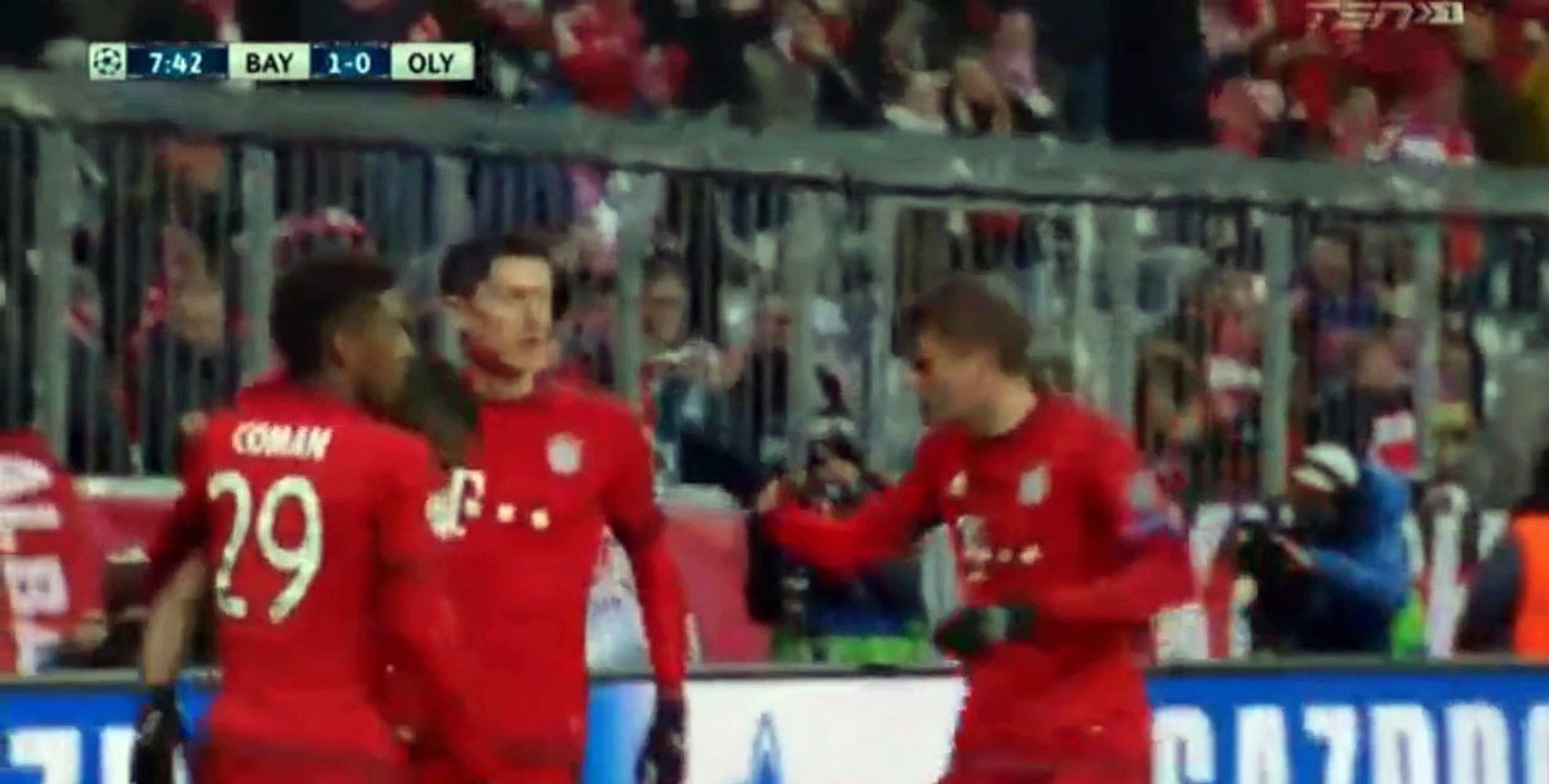 Douglas Costa Goal | Bayern Munich 1-0 Olympiakos (24.11.2015) Champions League