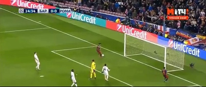 Luis Suárez Goal 1:0 - Fc Barcelona vs As Roma - 24/11/2015